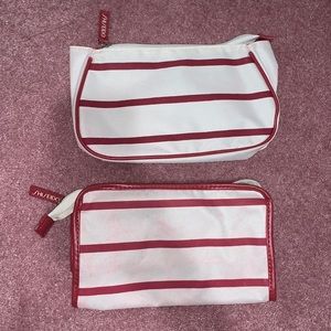 2 Shiseido Makeup Pouches